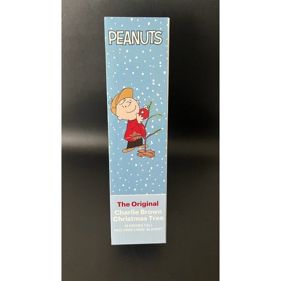 Peanuts Other - Peanuts 18 inch Artificial Brown Decorated Tree Christmas Charlie Brown Tree